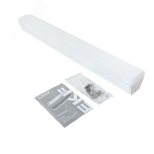 Светильник светодиодный линейный ДБО-60 белый 24Вт 6500К 590х65х70 IP20 LUMA - фото 7