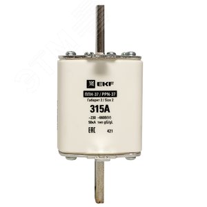 Вставка плавкая ППН-37 400/315А габарит 2 - фото 3