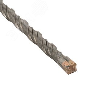 Бур по бетону SDS-plus 6х160 мм (2 резца 4S спираль) - фото 3