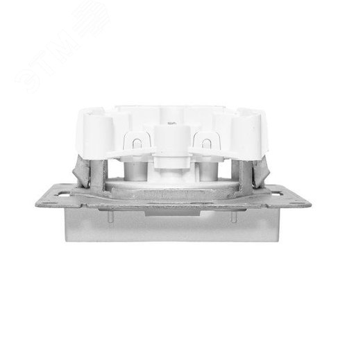 Эпика Механизм розетки 16А без заземления без шторок алюминий EKF - фото 7