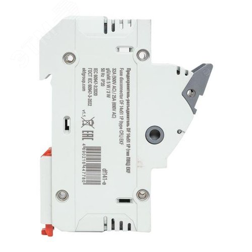 Предохранитель-разъединитель DF 14х51 1Р (тип ПВЦ) - фото 6