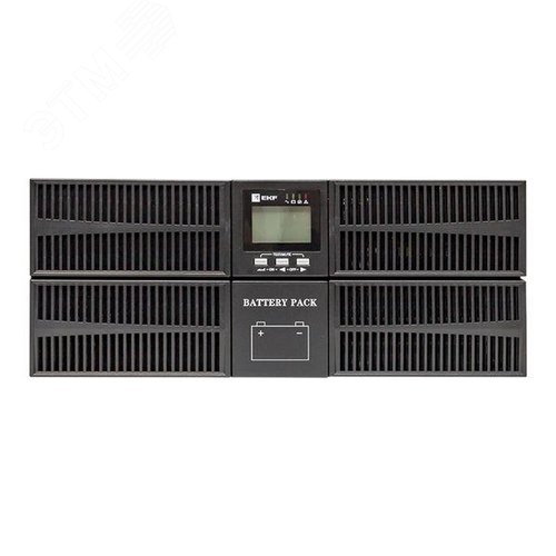 Источник Бесперебойного Питания двойного преобразования E-Power SW900G4 6000 ВА ,для монтажа в стойку,1фазный ,230В, c АКБ 16x12В_7Ач - фото 6