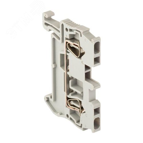 Изображение товара Клемма проходная пружинная ST 1.5 мм2 серая EKF (шт)