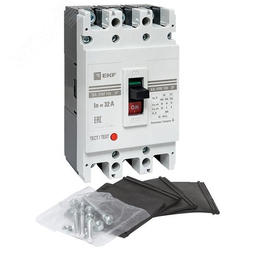 Выключатель автоматический ВА-99М 100/32А 3P 35кА PROxima - фото 2