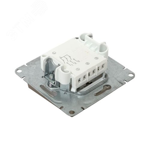 Механизм выключателя. трёхклавишный. шампань Эпика EKF - фото 9