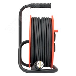 Удлинитель на катушке 'Атлант 2.0' 4 гнезда 40м с заземлением ПВС 3x1.5 16А/3.5кВт IP44 PROxima - фото 2