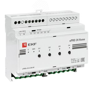 Контроллер ePRO 24 удаленного управления 6вх/4вых 230В WiFi Home