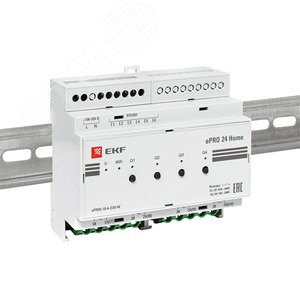 Контроллер ePRO 24 удаленного управления 6вх/4вых 230В WiFi Home ePRO-h-10-4-230-W EKF - 7