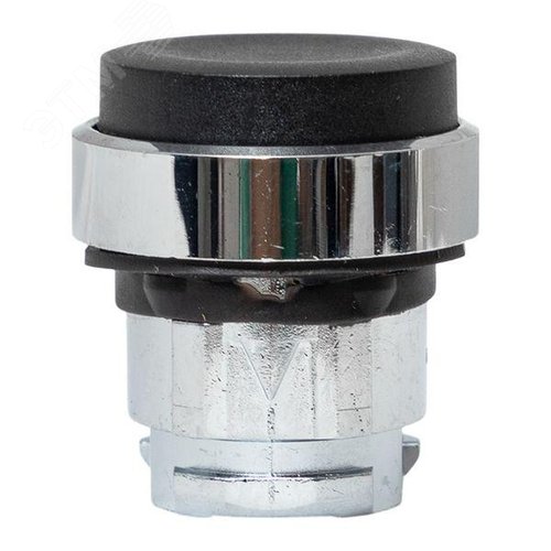 Исполнительный механизм кнопки XB4 черный выпирающая возвратный без фиксации, без подсветки IP65 - фото 4