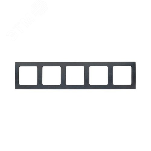 Стокгольм Рамка 5-местная черная EKF PROxima - фото 2