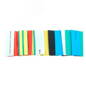 Трубка термоусаживаемая ТУТ нг 30/15 (7 цветов по 3шт) 100мм PROxima - фото 3