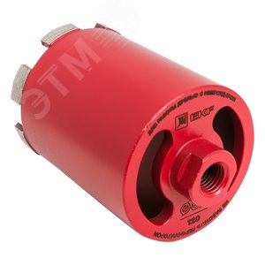 Коронка алмазная (верхнее пылеудаление) DCH-82/120MHS (120мм) Micro Hit Laser M16 Professional - фото 4