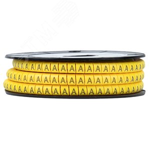 Маркер кабельный 4.0кв.мм A (500ед) (ЕС-2) - фото 2