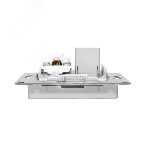 Механизм розетки TV+RJ45 (cat5) алюминий Эпика EKF - фото 6