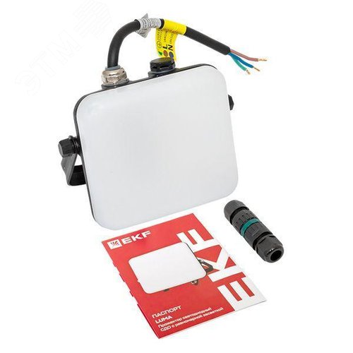 Прожектор светодиодный СДО-4002 20 Вт 4000К IP65 с равномерной засветкой LUMA - фото 7