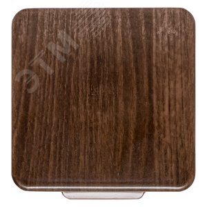 Коробка распаячная КМР-030-035 пылевлагозащищенная без мембранных вводов (88х88х54) тёмное дерево PROxima - фото 4