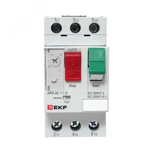 Автомат пуска двигателя АПД-32 1,0-1,6А - фото 4