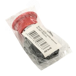 Кнопка BC42 Грибок красная NC - фото 3