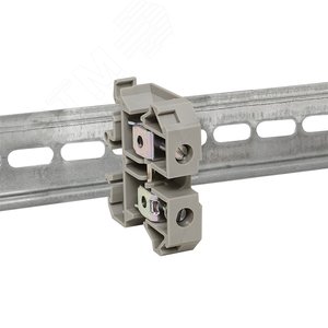 Клемма проходная винтовая JXB 16 мм2 серая EKF - фото 2