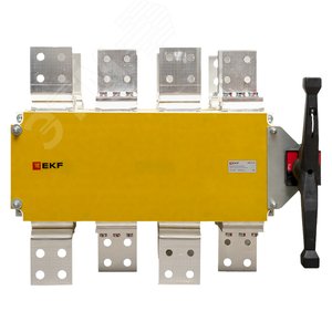 Рубильник-переключатель 2000A 4P c рукояткой управления для прямой установки PowerSwitch - фото 2