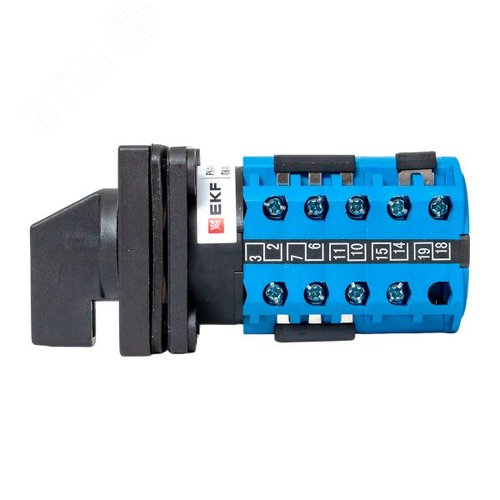 Переключатель кулачковый ПК-1-103 10А 3P 0-1-2-3 IP65 EKF - фото 5