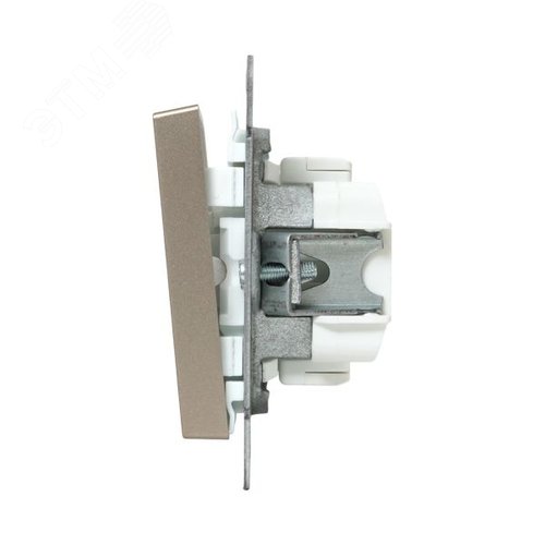 Механизм выключателя. одноклавишный. шампань Эпика EKF - фото 5