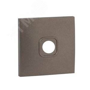 Валенсия лицевая панель розетки TV 1-местная 75Ом 5-862МГц графит - фото 2