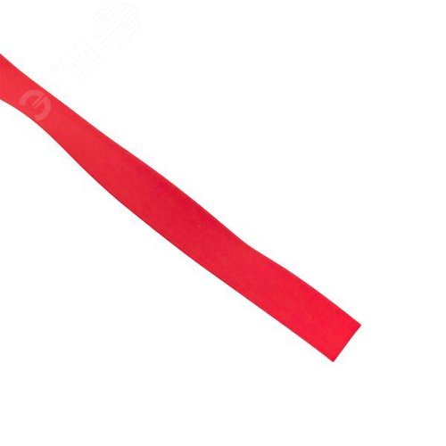 Трубка термоусаживаемая ТУТ нг 16/8 красная рулон PROxima - фото 5