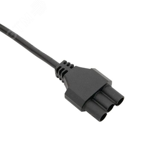 Кабель для подключения светодиодных линейных светильников ДБО-60/120/150 черный 1 метр 3x0,75 мм2 - фото 2