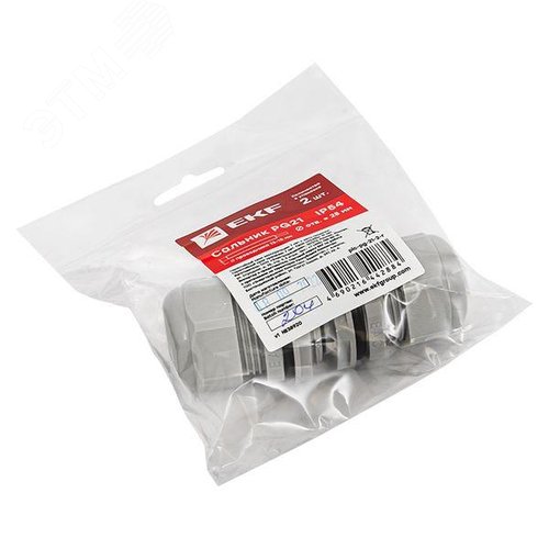 Сальник PG21 IP54 (2 шт) d отв. 28 мм / d провод. 13-18 мм PROxima - фото 2