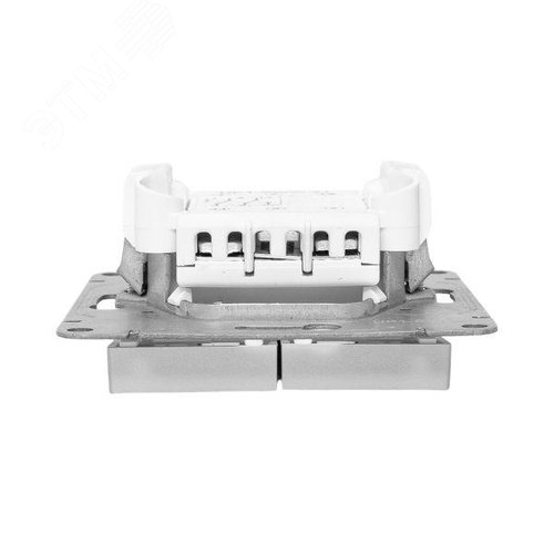 Эпика Механизм выключателя 2кл. проходной алюминий EKF - фото 7