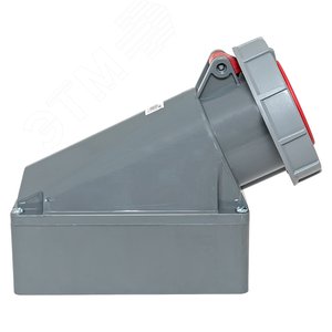 Розетка стационарная наружная 1342 3Р+РЕ 63А 380В IP67 PROxima - фото 3