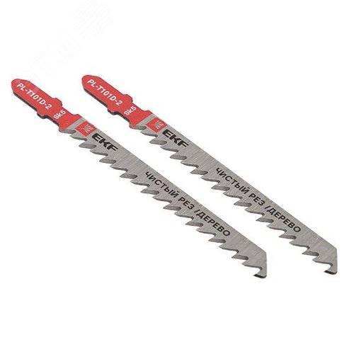 Изображение товара Пилки для электролобзика T101D (чистовой рез по дереву)(SK5)(2 шт) Expert (упак)
