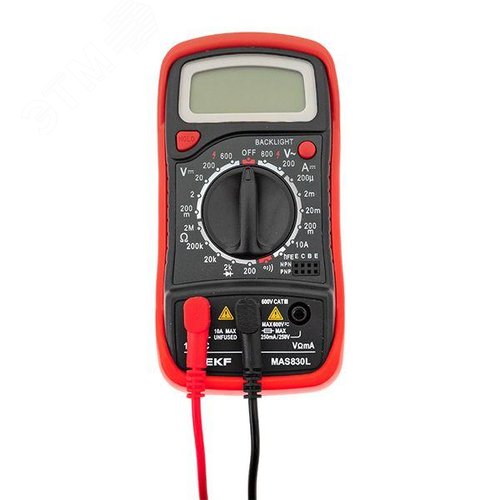 Мультиметр цифровой MAS830L EKF Master - фото 11