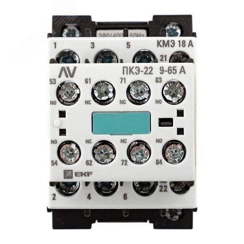 Комплект КМЭ 18А 1NC 400В АС с дополнительными контактами 2НО+2НЗ EKF AVERES - фото 3