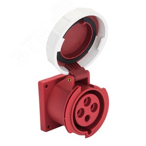 Изображение товара Розетка стационарная внутренняя 3242 3Р+РЕ 32А 380В IP67 PROxima (шт)