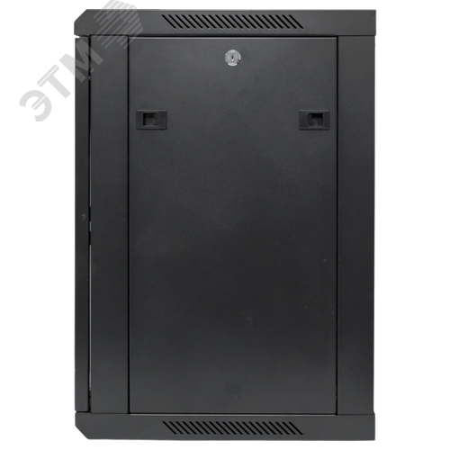 Шкаф настенный 19' TERACOM PRO 12U 600х600 мм дверь стеклянная с замком-ручкой чёрный - фото 5