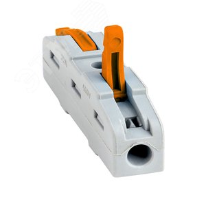 Строительно-монтажная клемма СМК 222-421 проходная 1 полюс 0,08-4мм2 PROxima - фото 3