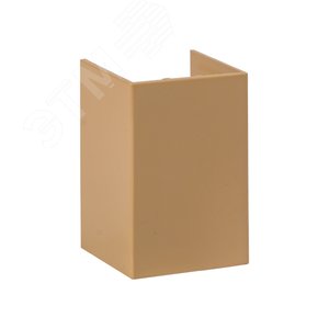 Соединитель (25х25) (4 шт) Plast PROxima под светлое дерево - фото 1