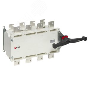 Рубильник-переключатель 1000A 4P c рукояткой управления для прямой установки PowerSwitch - фото 1