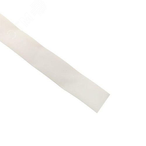 Трубка термоусаживаемая ТУТ нг 30/15 белая рулон PROxima - фото 5
