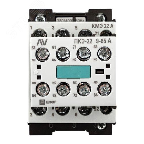 Комплект КМЭ 22А 1NC 400В АС с дополнительными контактами 2НО+2НЗ EKF AVERES - фото 3