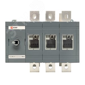 Рубильник 630A 3P реверсивный без рукоятки управления TwinBlock - фото 3