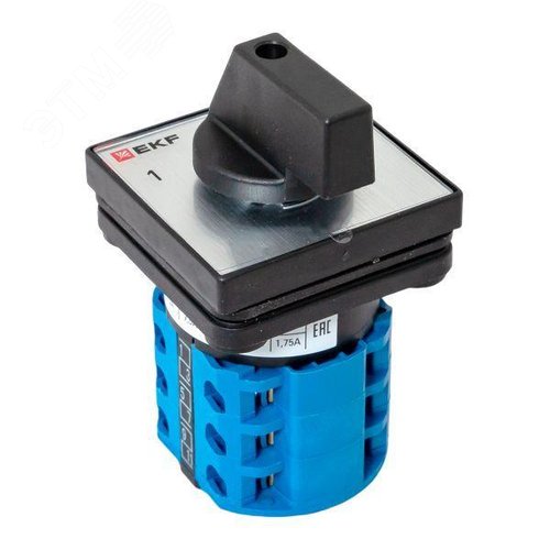 Переключатель кулачковый ПК-1-23 10А 3P 1-0-2 IP65 PROxima - фото 6