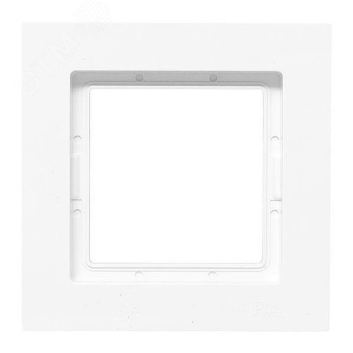Эпика Рамка 1-местная IP44 белый пластик EKF - фото 2