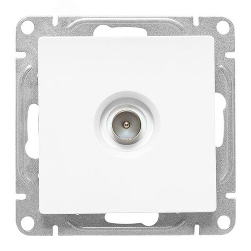 Эпика Механизм розетки TV одиночная белый EKF - фото 2