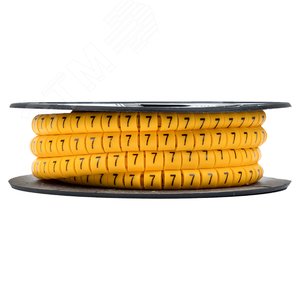 Маркер кабельный 4.0кв.мм 7 (500ед) (ЕС-2) - фото 2