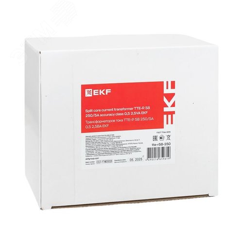 Трансформаторов тока ТТЕ-Р 58 250/5А 0,5 2,5ВА EKF - фото 11