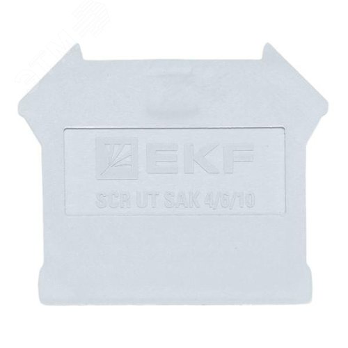 Заглушка для UT серая 2,5/4/6/10 EKF - фото 1