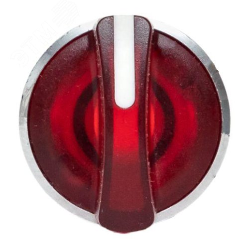 Механизм переключателя исполнительный ХB4 красный на 2 положения с фиксацией с подсветкой с короткой ручкой PROxima - фото 2